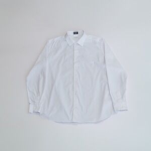 Chanel Men's Uniform White Dress Shirt - Size 43 - Made in France - Rare